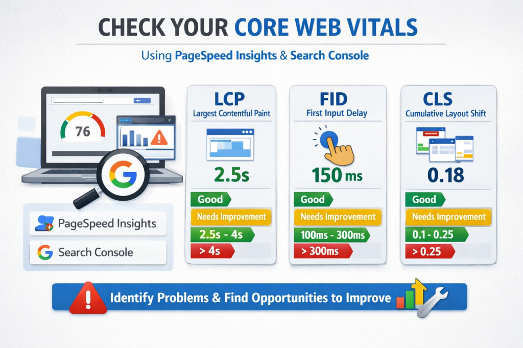 How Do I Know If I Have Core Web Vitals Issues?