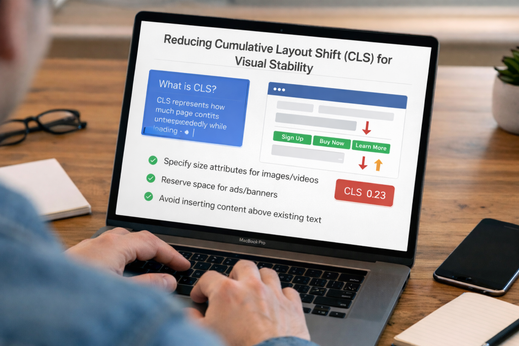Reducing Cumulative Layout Shift (CLS) for Visual Stability