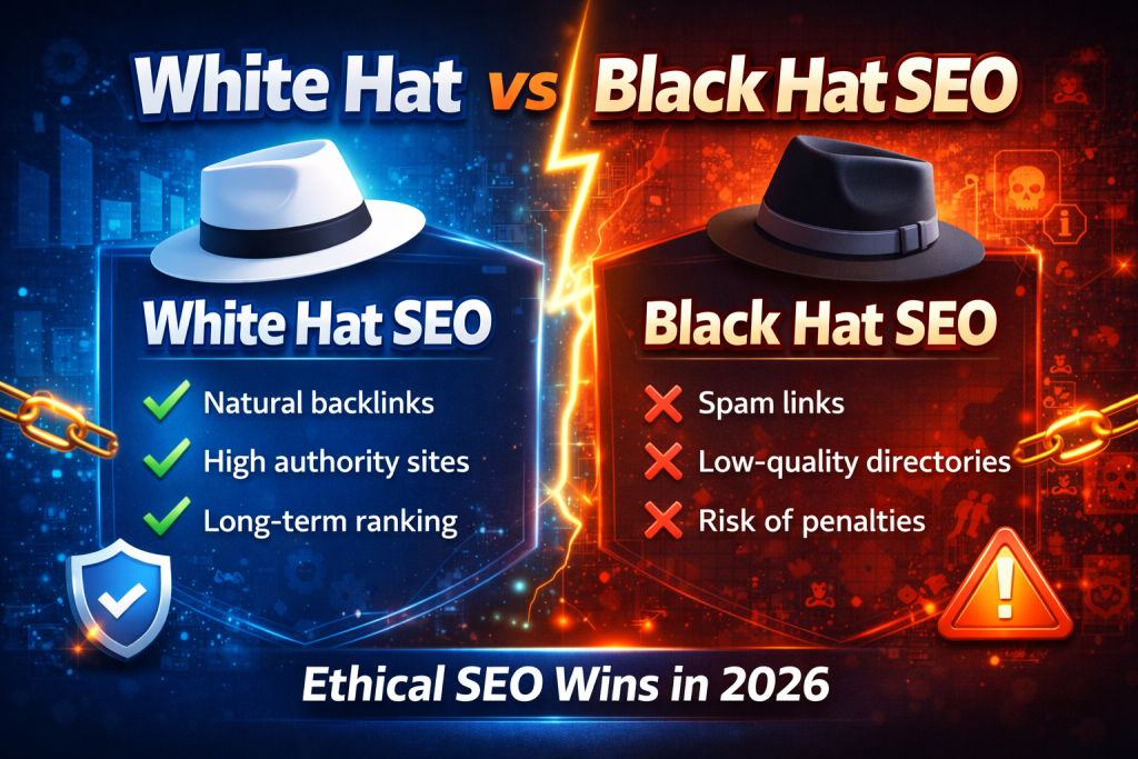 White Hat vs Black Hat Link Building