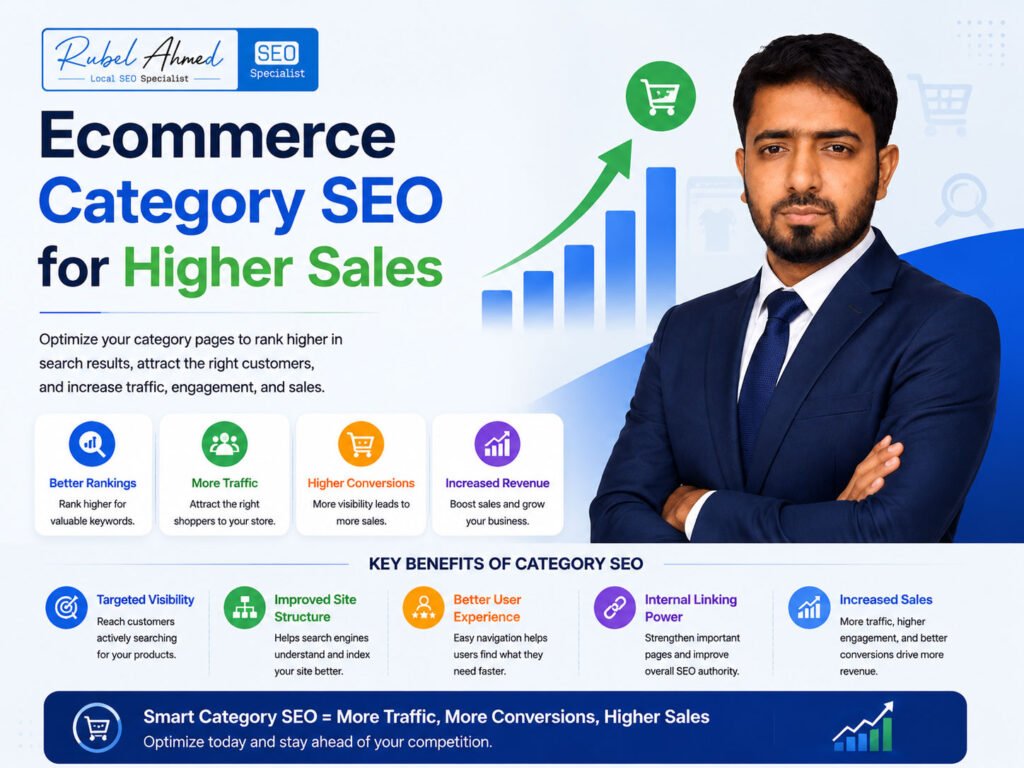 #ImageSEO #SEOOptimization #SEOTips #SearchEngineOptimization #EcommerceSEO #CategoryPageSEO #TechnicalSEO #OnPageSEO #SEOExpert #DigitalMarketing #OrganicTraffic #GoogleRanking #SERPOptimization #WebsiteOptimization #SEOContent #ContentMarketing #OnlineVisibility #SearchMarketing #GrowYourBusiness #SEOConsultant #LocalSEO #SEOAgency #MarketingStrategy #IncreaseTraffic #BoostSales #EcommerceGrowth For your Rubel Ahmed – Local SEO Specialist branding, add: #RubelAhmedSEO #LocalSEOSpecialist #SEOExpertBangladesh #BangladeshSEO #GoogleBusinessProfile #GoogleMapsSEO #SmallBusinessSEO