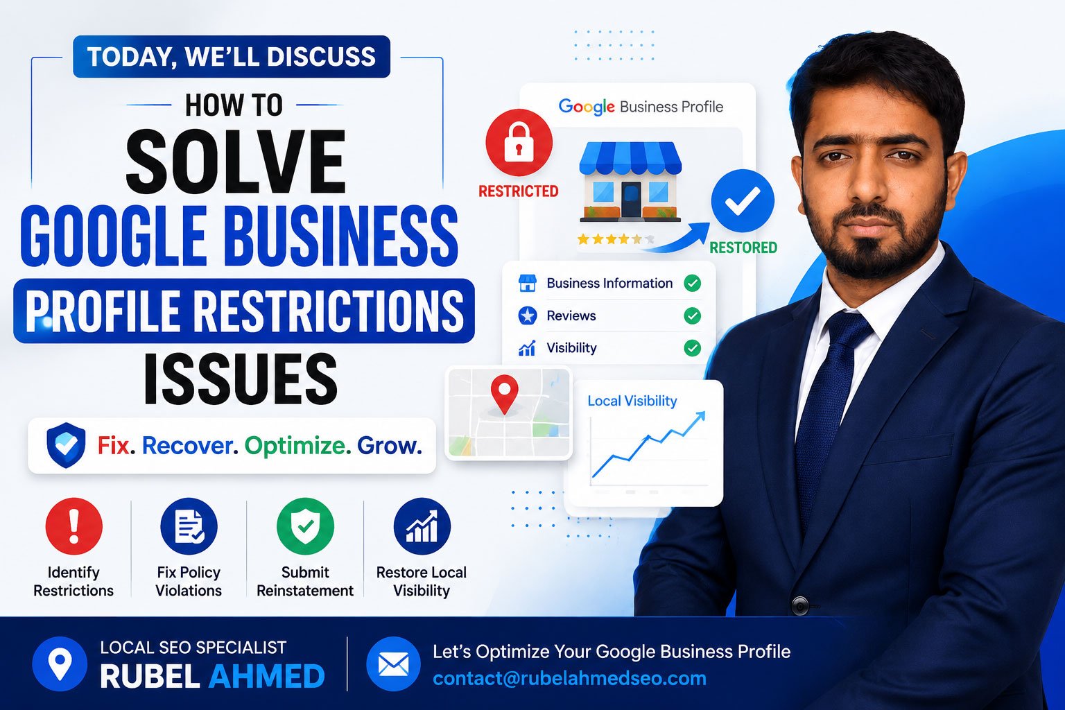 #LocalSEO #LocalSEOExpert #GoogleBusinessProfile #GoogleMapsSEO #LocalMarketing #SEO2026 #ChatGPTSearch #RubelAhmedSEO