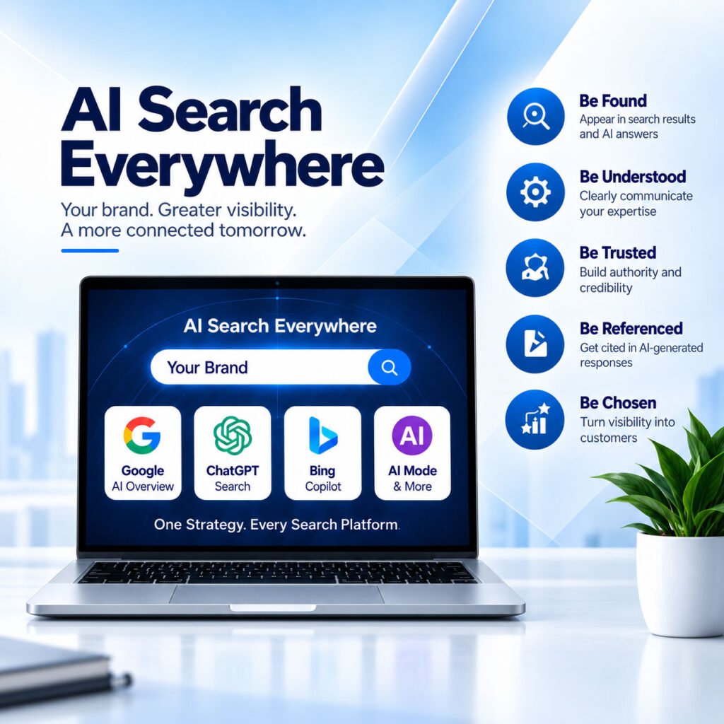 AEO Services GEO Services AI SEO Services Answer Engine Optimization Services Generative Engine Optimization Services AI Search Optimization AI Search Visibility Services ChatGPT SEO Google AI Search Optimization AI SEO Expert GEO Expert AEO Expert AI Search Visibility Expert Personal Brand AI SEO Local Business AI SEO Entity SEO Services AI Search Audit AI Visibility Optimization